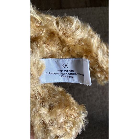BURBERRY B Scarf Fragrance Teddy Bear Russ Berrie NWT 11” Stuffed 2008 - Picture 3 of 6